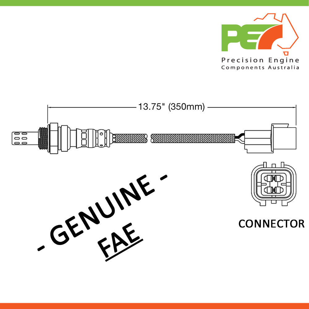 NTK OXYGEN SENSOR O2 for HOLDEN Viva JF 2005 on 1.8L 4CYL POST CAT