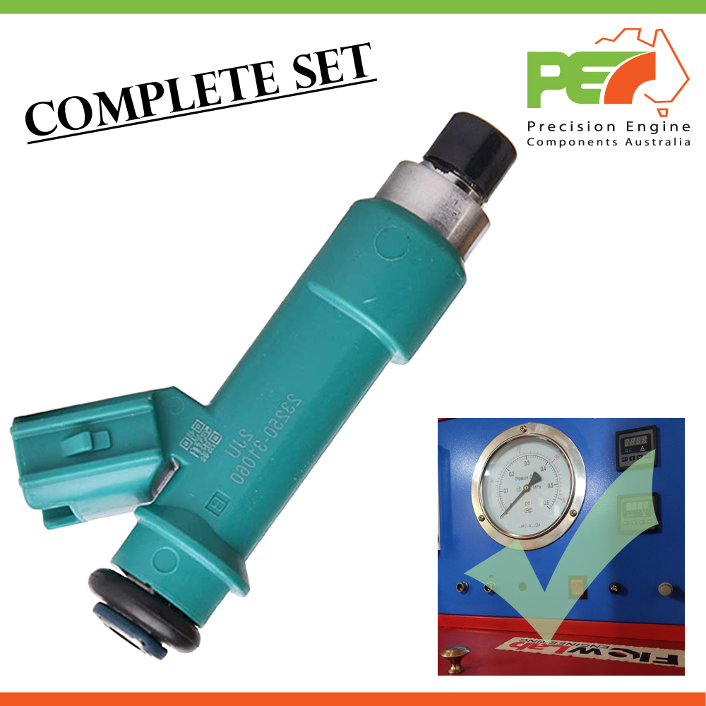 6x New PEC Fuel Injectors For Toyota Land Cruiser Prado GRJ120 / 125 4