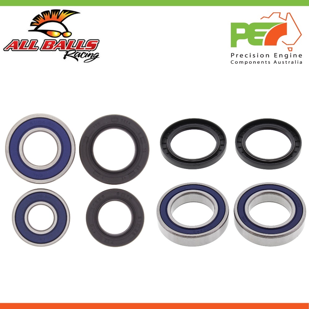 All Balls Front & Rear Wheel Bearing Kit For Yamaha YFM350X Warrior