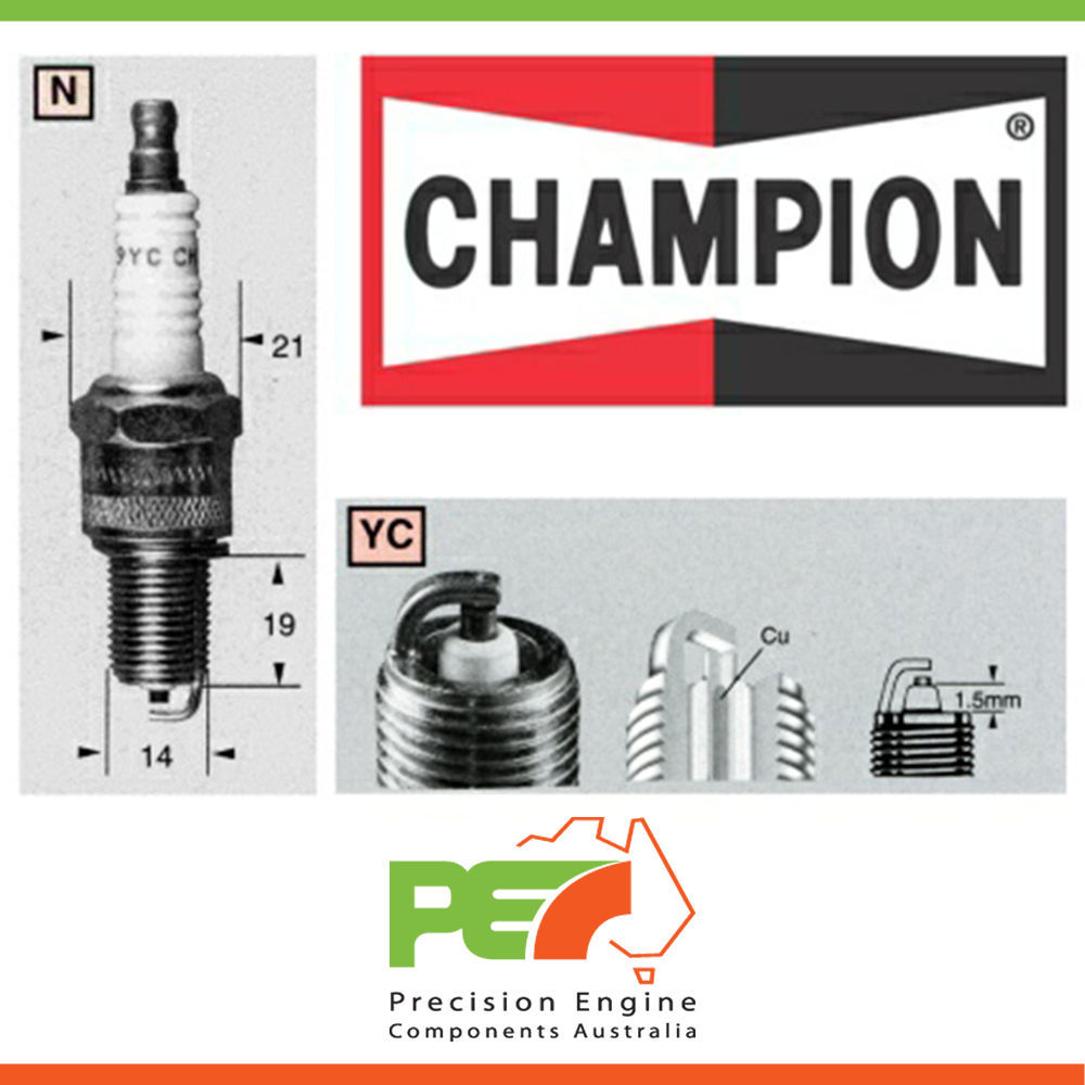 8X New *Champion* Spark Plug For Land Rover County 110 3.5L Rover V8. eBay