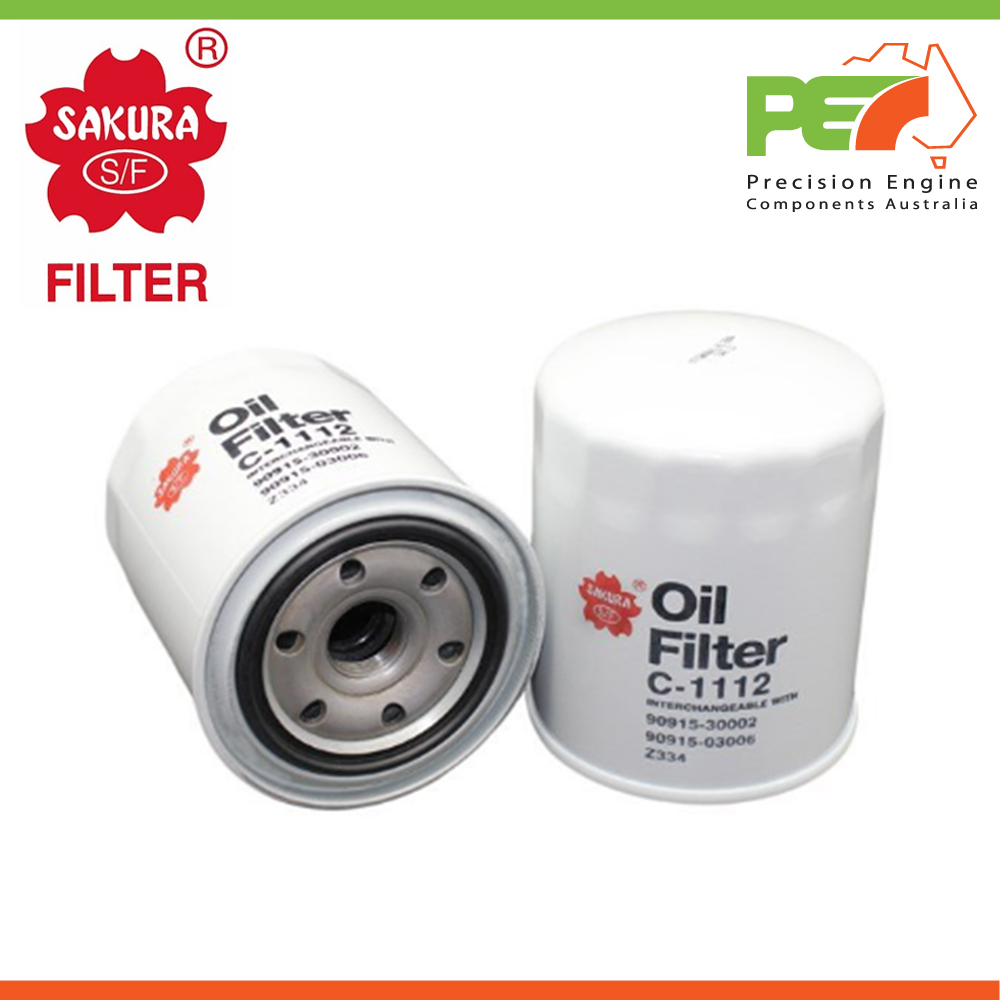 New * SAKURA * Oil Filter For TOYOTA HIACE LH80 2.4L 4CYL Diesel 2L | eBay