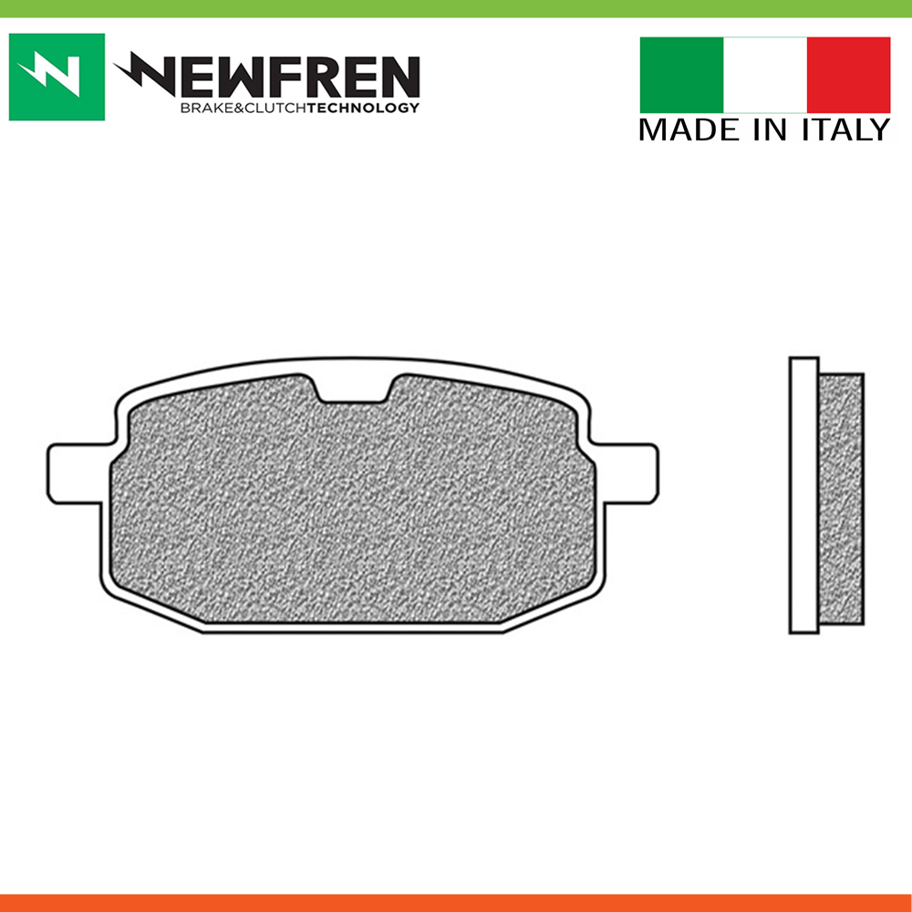 New * Newfren * Scooter Organic Front Brake Pad For BUG 50 JIVE 50cc