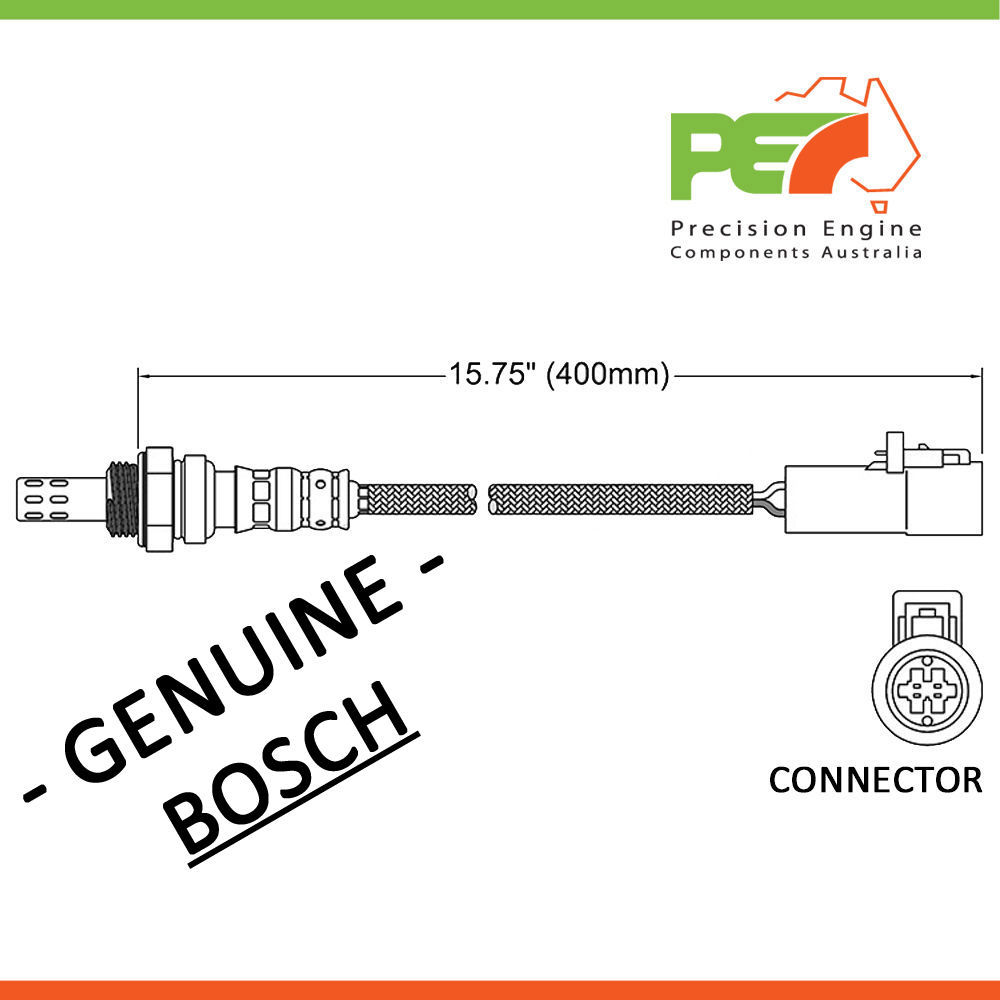 Details About New Bosch Oxygen Sensor O2 For Ford Fiesta Focus Wp Wq Ws Lr St170