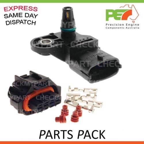 New *BOSCH* MAP Sensor+Connector Set For Ford Falcon BA BF FG Turbo V8