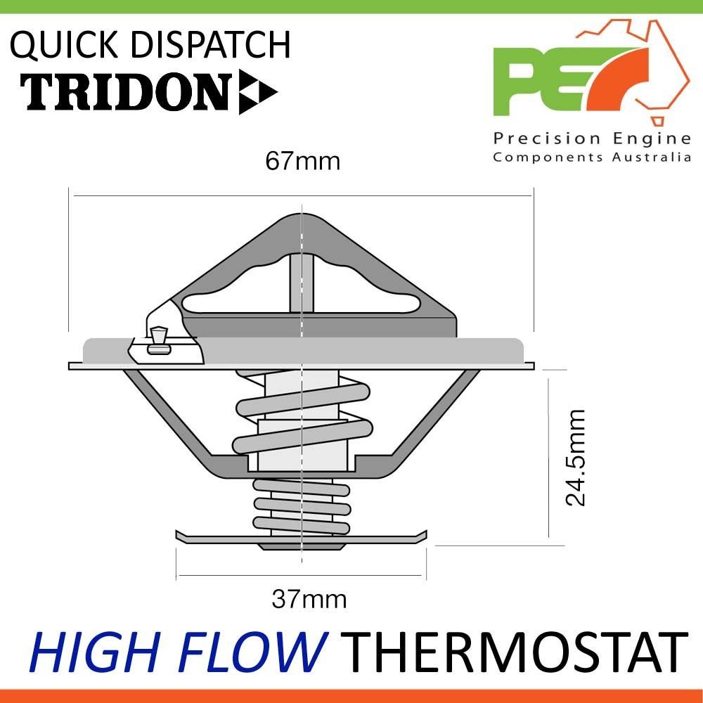 High Flow Thermostat For Volkswagen Transporter T4-Inc.Diesel * TRIDON