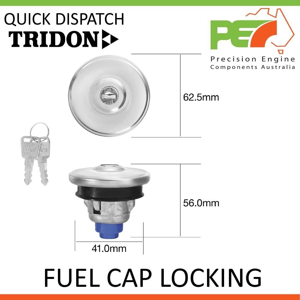 TRIDON FUEL CAP NON LOCKING FOR Daihatsu Charade G100 06//87-01//93 3 993cc