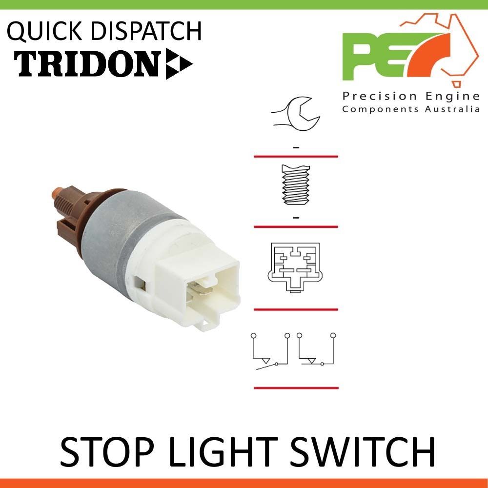 Petrol 2GR-FE TRIDON STOP LIGHT SWITCH FOR Toyota Tarago 01//07-04//08 3.5L