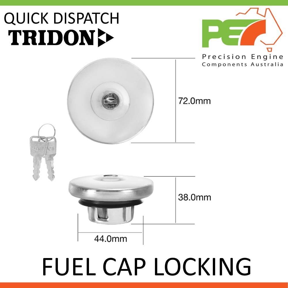 TRIDON FUEL CAP LOCKING FOR Volkswagen Kombi 1500-2000 01//65-12//83 4 1.5L-2.0L
