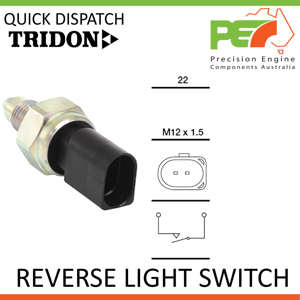 *TRIDON* Reverse Light Switch For Volkswagen Transporter V T5 1.9 Tdi