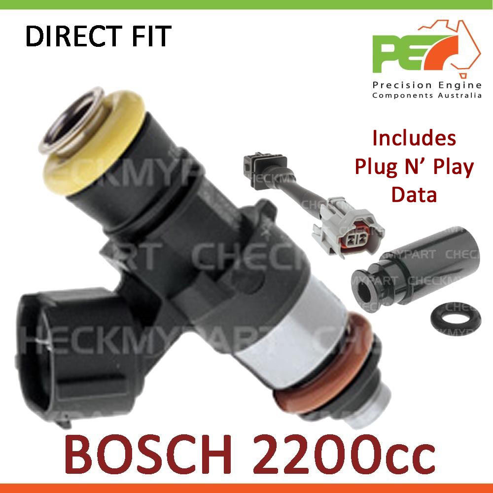 6x New *PEC* Fuel Injector+Connector Set For Nissan 280C 280ZX P430 S130