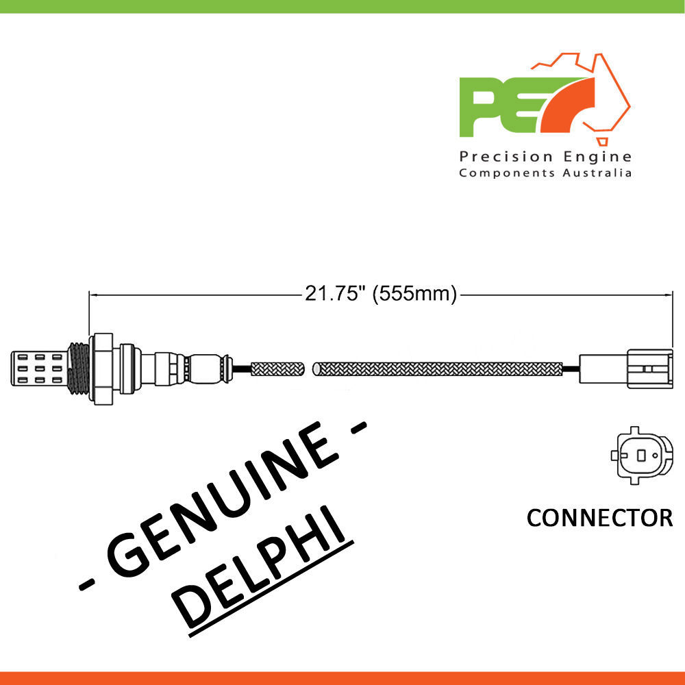 NEW DELPHI 4W OXYGEN SENSOR MAZDA VEHICLES VARIOUS