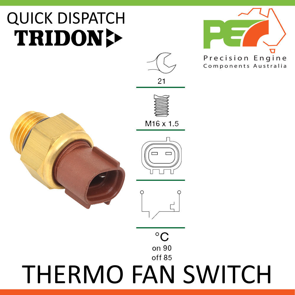 New Thermo Fan Switch TFS For Toyota Camry 4 Cyl SXV20R TRIDON