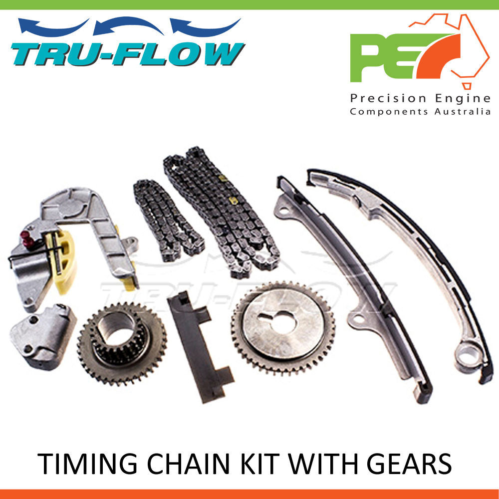 New * TRU FLOW * Timing Chain Kit With Gears For Nissan XTrail T30 2.5L QR25DE eBay